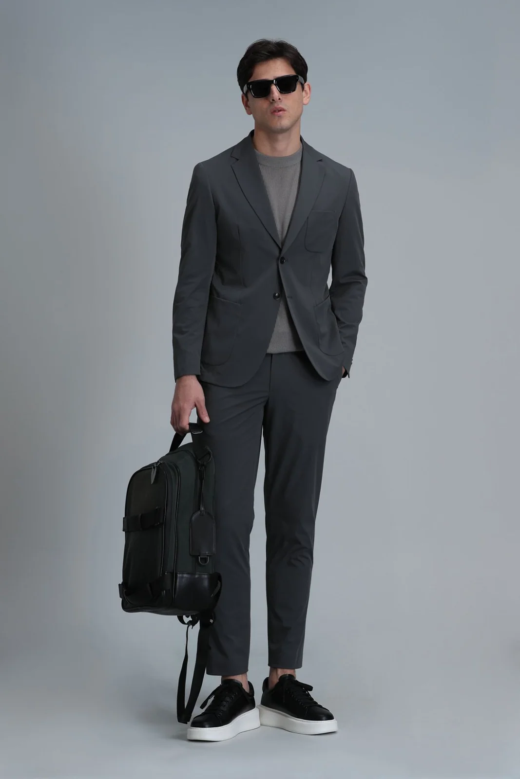 Mex Spor Erkek Blazer Ceket Slim Fit Yeşil