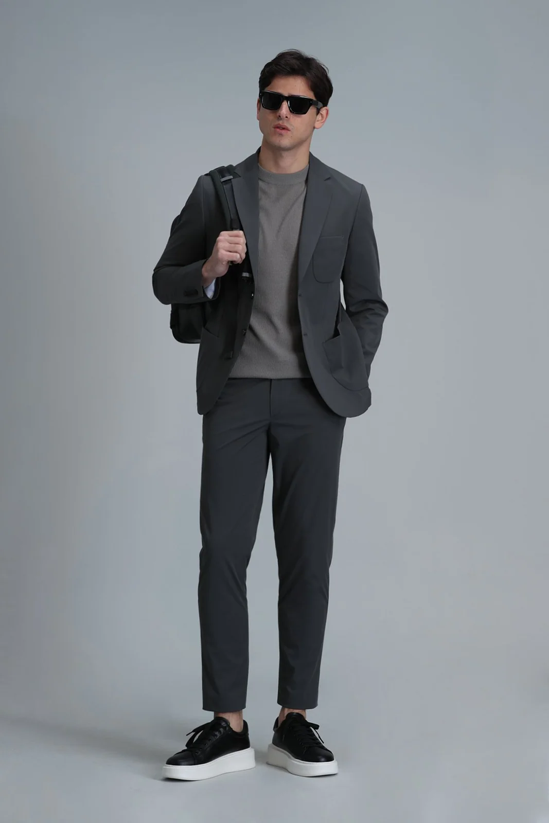 Mex Spor Erkek Blazer Ceket Slim Fit Yeşil