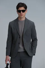 Mex Spor Erkek Blazer Ceket Slim Fit Yeşil