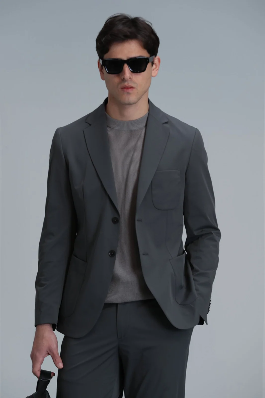 Mex Spor Erkek Blazer Ceket Slim Fit Yeşil