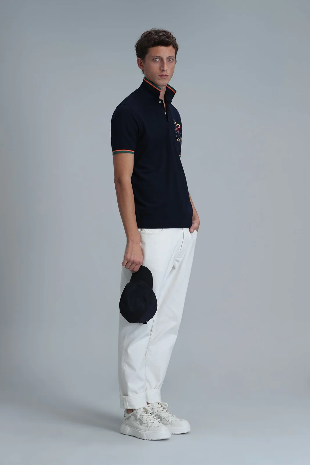 Kıng Smart Erkek Polo Tişört Lacivert