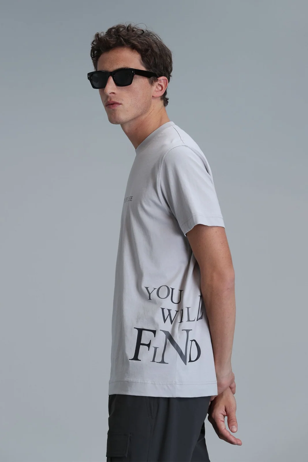 Potter Modern Grafik Tişört Taş