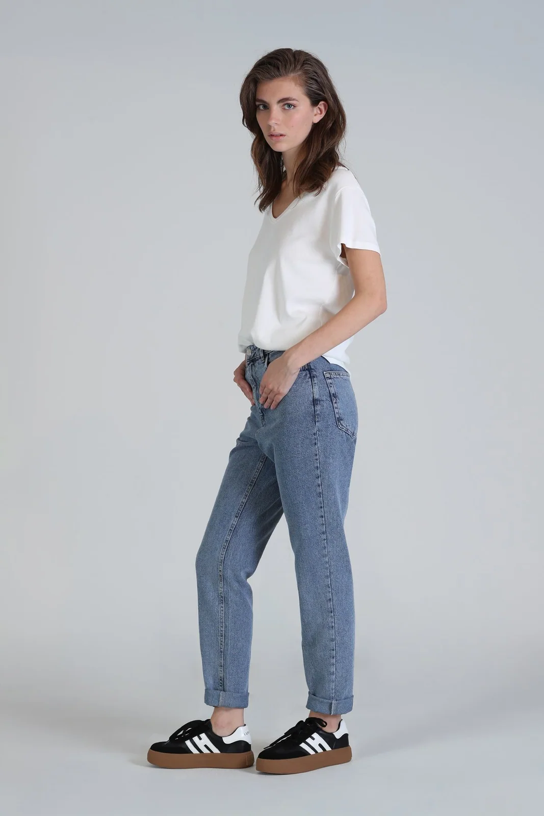 Gran Kadın Denim Slim Fit Lacivert