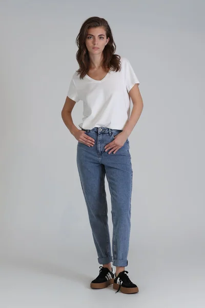 Gran Kadın Denim Slim Fit Lacivert