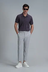 Pascal Smart Erkek Polo Tişört Mürdüm