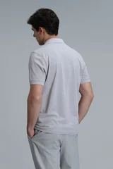Crystal Smart Erkek Polo Tişört Gri