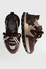 Yoko Kadın Sneaker Ayakkabı Kahverengi