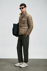 Goose Feather Male Coat Soıl