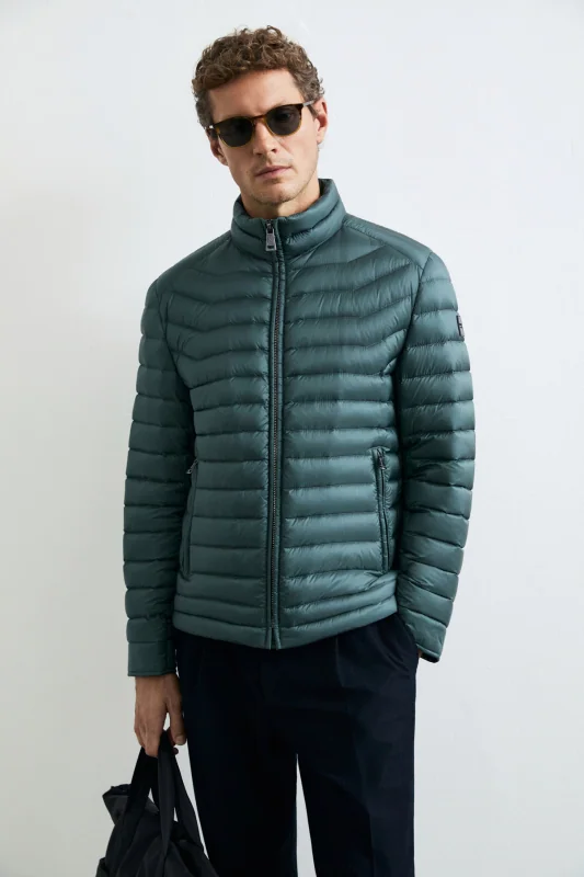 Andy Men's Goose Down Puffer Jacket Green