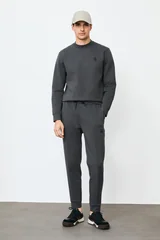 Grand Erkek Sweatshirt Antrasit