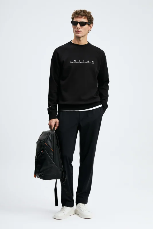 Cooper Erkek Sweatshirt Siyah