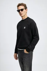 Blake Erkek Sweatshirt Siyah