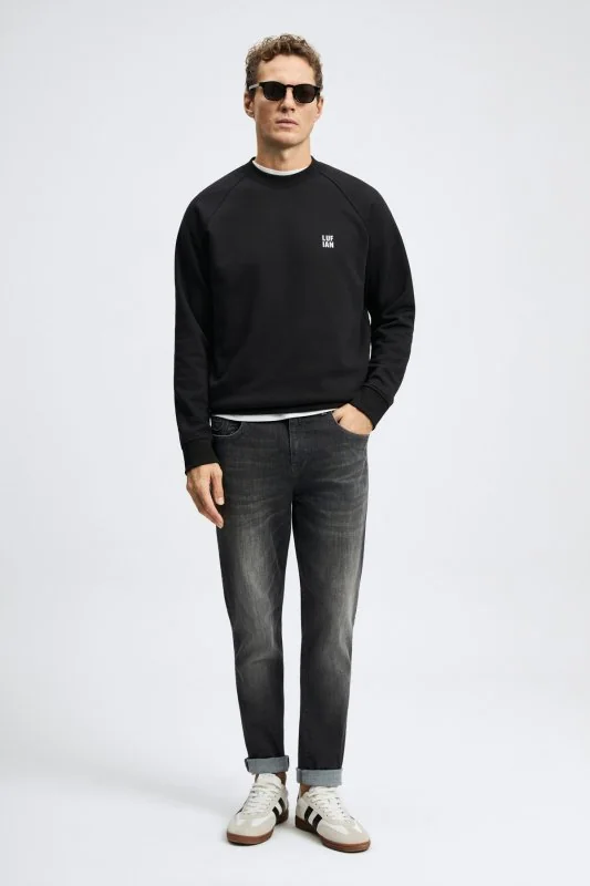 Blake Erkek Sweatshirt Siyah