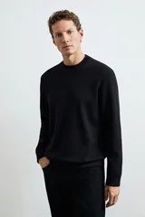 Grand Erkek Sweatshirt Siyah