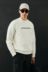 Rowan Erkek Sweatshirt Kırık Beyaz
