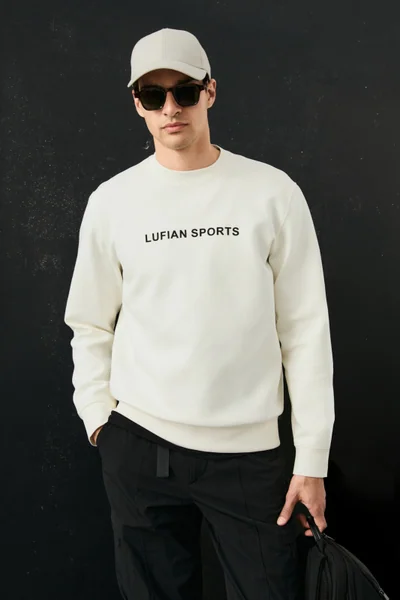 Rowan Erkek Sweatshirt Kırık Beyaz