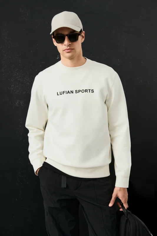 Rowan Erkek Sweatshirt Kırık Beyaz