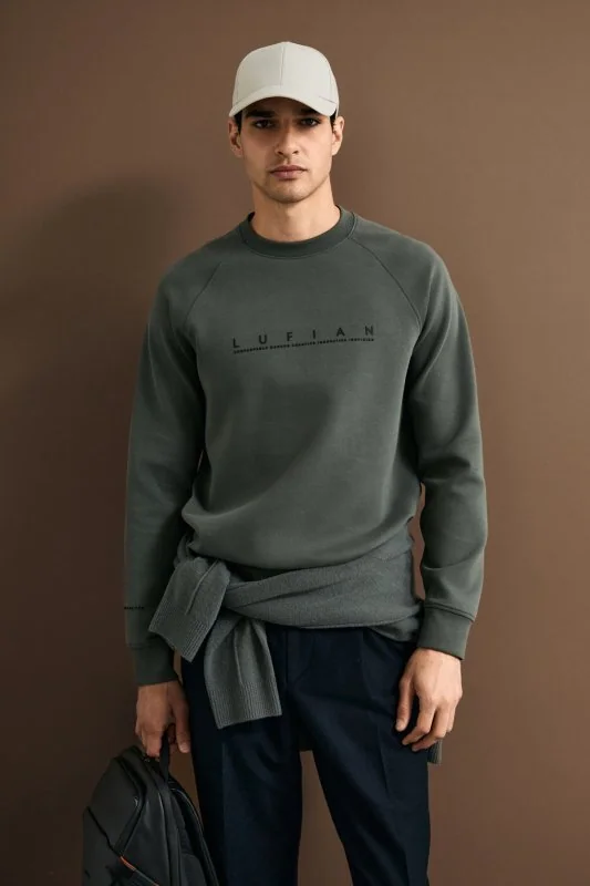 Cooper Erkek Sweatshirt Yeşil