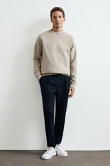 Cooper Erkek Sweatshirt Bej