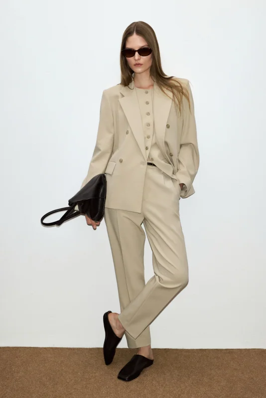 Women Jacket Cream