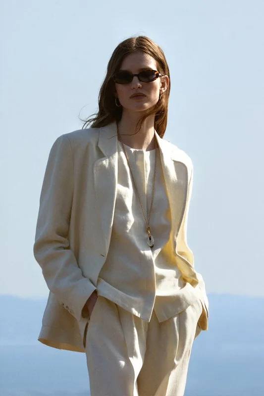 Alıce Women's Jacket Ecru