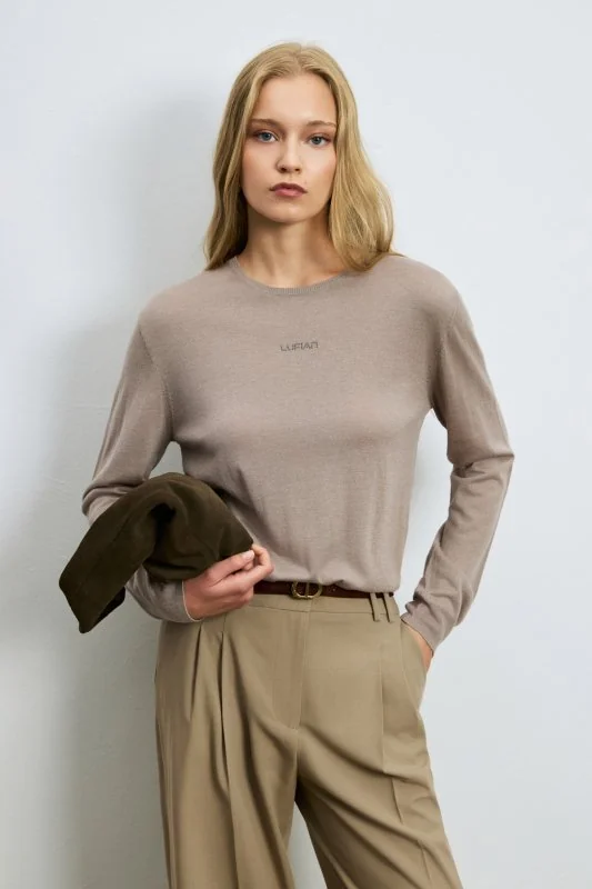 Lıa Women's Sweater Beige