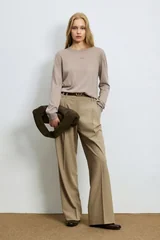 Lıa Women's Sweater Beige