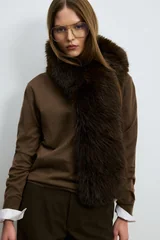 Lıa Women's Sweater Camel Hair