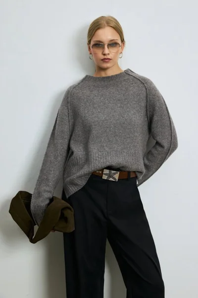 Lemar Women's Sweater Dark Gray
