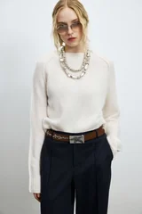 Lemar Women's Sweater Cream