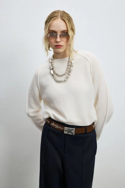 Lemar Women's Sweater Cream