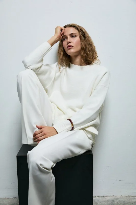 Pamela Women's Sweater Cream