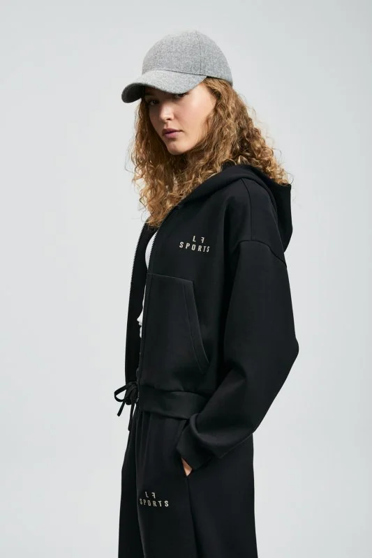 Cara Women's Knitted Sweatshirt Black