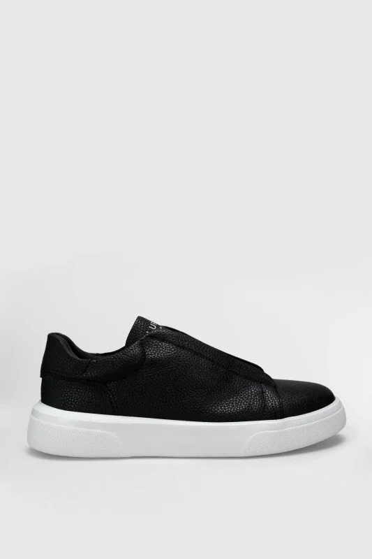 Dante Erkek Deri Sneaker Ayakkabı Siyah