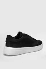 Dante Erkek Deri Sneaker Ayakkabı Siyah