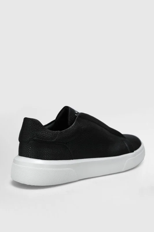 Dante Erkek Deri Sneaker Ayakkabı Siyah