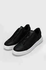 Dante Erkek Deri Sneaker Ayakkabı Siyah
