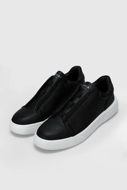 Dante Erkek Deri Sneaker Ayakkabı Siyah