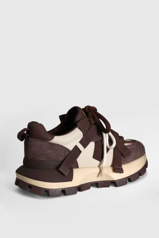 Yoko Women's Sneaker Shoes Brown