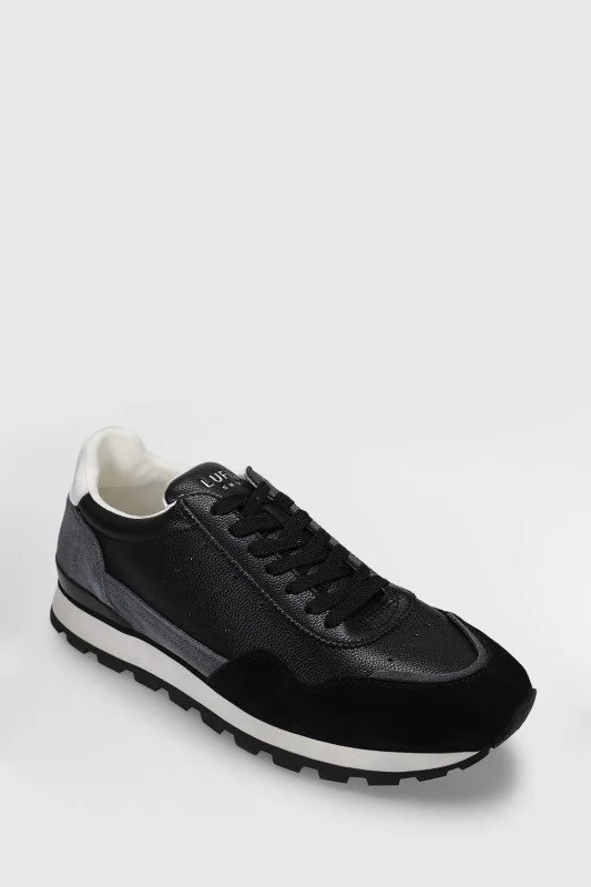 Leo Erkek Sneaker Ayakkabı Siyah
