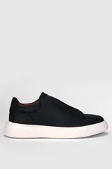 Dante Erkek Deri Sneaker Ayakkabı Lacivert