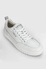 Phılıp Erkek Deri Sneaker Ayakkabı Beyaz