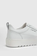 Phılıp Erkek Deri Sneaker Ayakkabı Beyaz