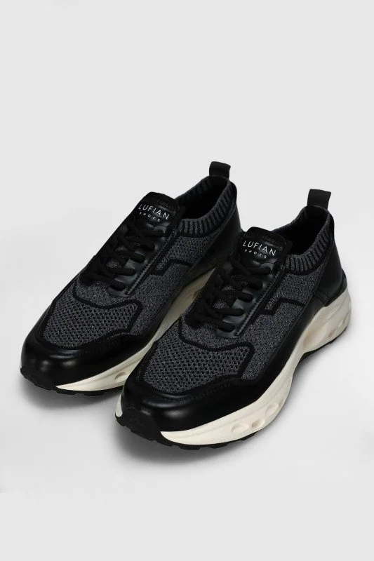Tımothı Erkek Deri Sneaker Ayakkabı Gri