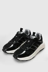 Eduard Erkek Deri Sneaker Ayakkabı Siyah