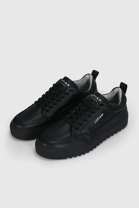 Phılıp Erkek Deri Sneaker Ayakkabı Siyah