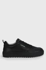 Phılıp Erkek Deri Sneaker Ayakkabı Siyah