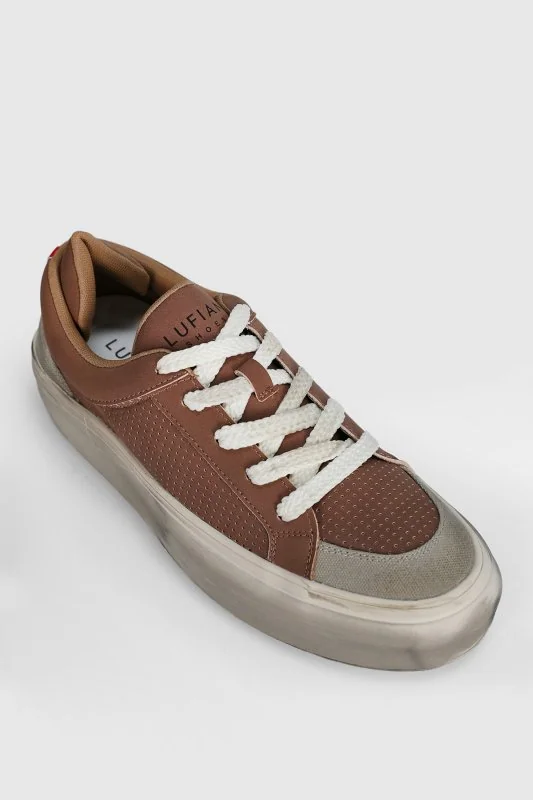 Allan Erkek Sneaker Ayakkabı Kahverengi