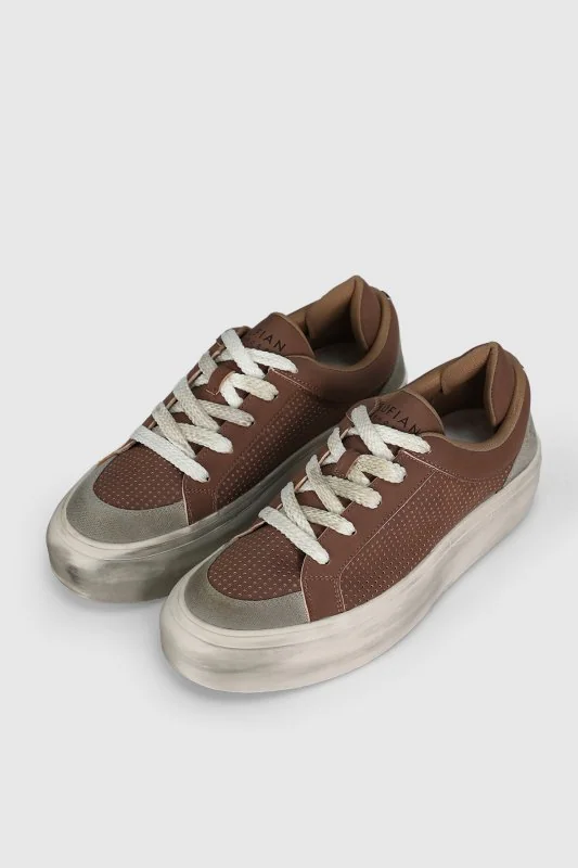 Allan Erkek Sneaker Ayakkabı Kahverengi