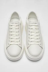Gage Erkek Deri Sneaker Ayakkabı Beyaz